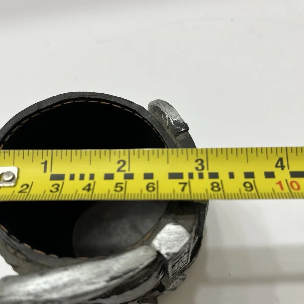 Western Style Cowboy Belt Pencil Holder Resin 4